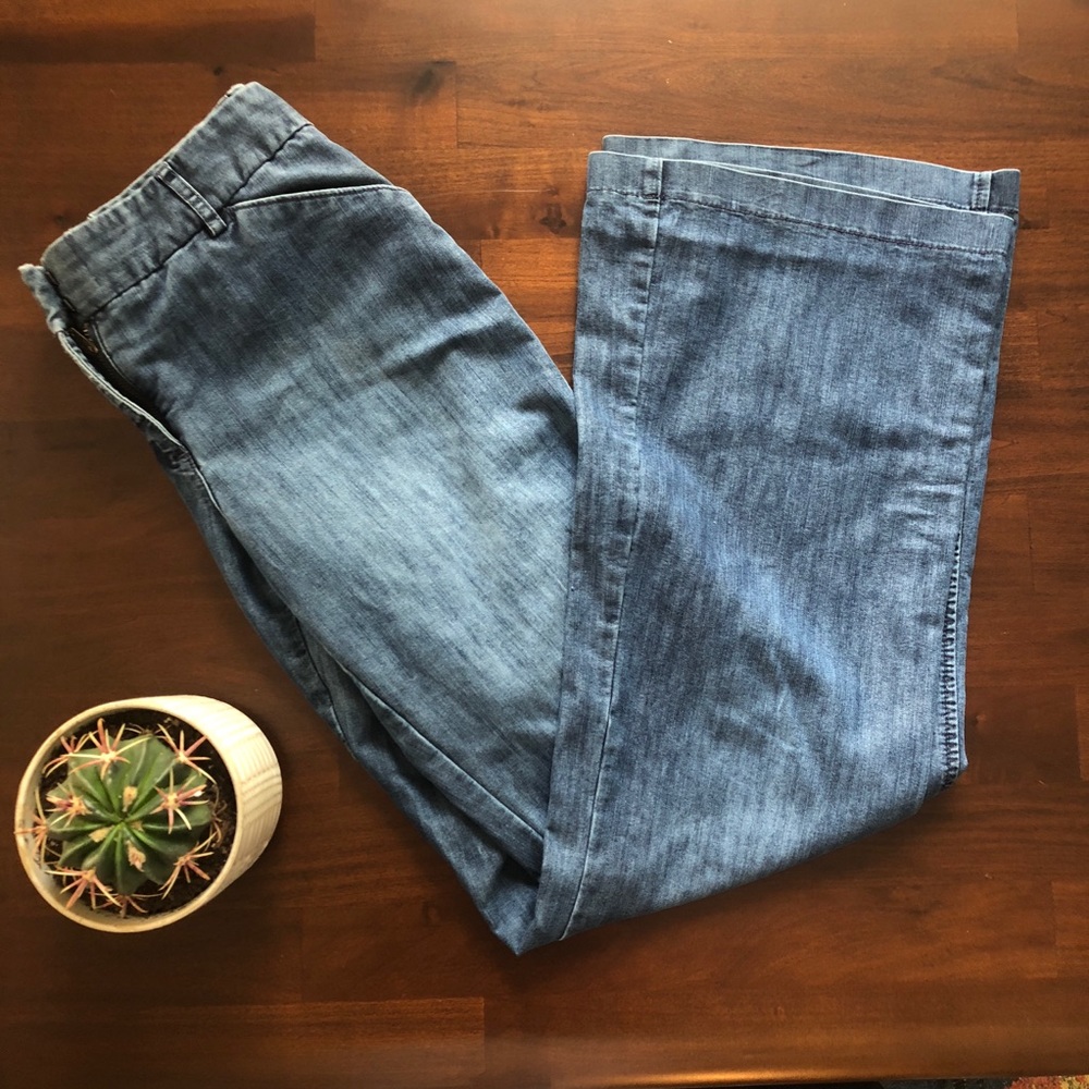 Vintage Express Wide Leg Jeans